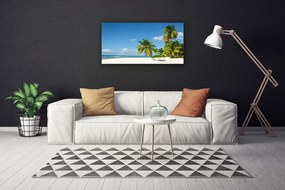 Obraz Canvas Plaża Palma Morze Krajobraz