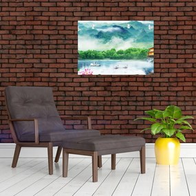Obraz - Wymarzony krajobraz (70x50 cm)