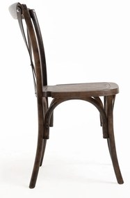 Krzeso polipropylenowe Altea z efektem drewna