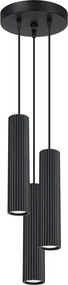 Elegancka czarna lampa wisząca - D299 N8-T86