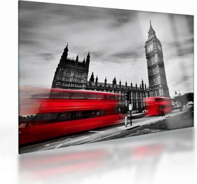 Obraz na szkle - Houses of Parliament w Londynie (70x50 cm)