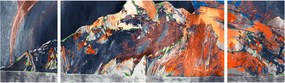 Obraz - Ilustracja domów publicznych (170x50 cm)