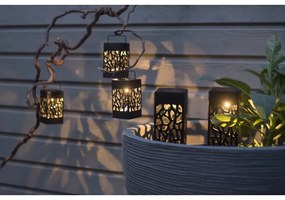 Zestaw 3 wiszących lampionów solarnych LED Star Trading Izola, wys. 11 cm