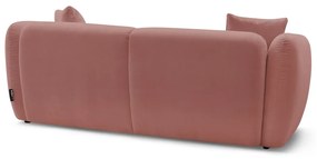 Różowa sofa 230 cm Bourbon – Bobochic Paris