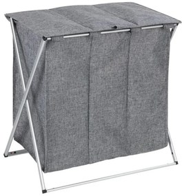 Kosz na pranie TRIO TOP, 3 komory, WENKO