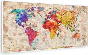 Klarstein Wonderwall Art Smart 700W 60x120cm Obraz na podczerwień Mapa kolorów