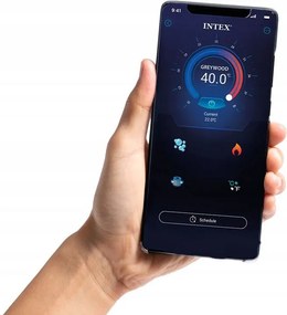 Jacuzzi ogrodowe dmuchane Intex 458, SPA 4-osobowe, WiFi, 120 dysz, 180 cm