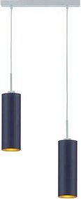 Lampa wisząca glamour na srebrnym stelażu - W7-H11