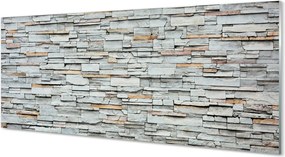 Szkło do Kuchni na Ścianę Wyrazista Struktura Kamienia