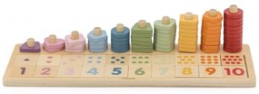 Viga polarb drewniane liczydło sorter nauka liczb montessori