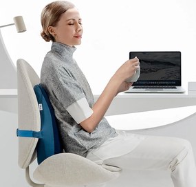 4Home Poduszka lędźwiowa z pianki z pamięcią Relax, 40 x 35 x 12,5 cm