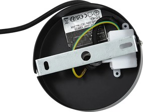 Skandynawska lampa wisząca brązowa 45 cm - Lina Natural