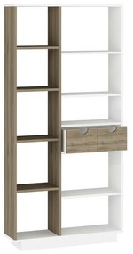 Biblioteczka Luma White and Walnut