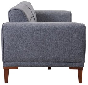 Ciemnoszara rozkładana sofa 223 cm Liones – Artie