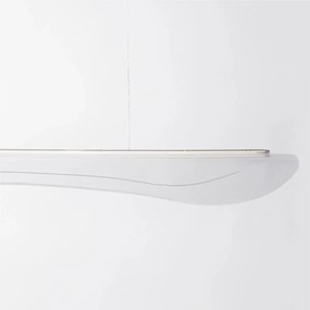 Lampa jadalniana z transparentnym kloszem Cortina No.4 100 cm złota