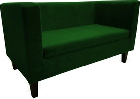 Sofa Monaco : Kolor nogi - Venge, Kolor tkaniny - 9 MIKROFAZA, Typ tkaniny - Mikrofaza, Wysokość nogi - 20 cm