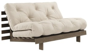 Beżowokremowa rozkładana sofa 140 cm Roots – Karup Design