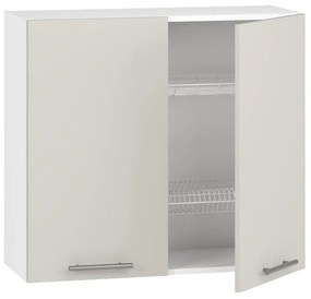 Szafka kuchenna wisząca z ociekaczem 80 VENTO GC-80/72 kaszmirowa HALMAR
