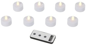 Świeczki LED zestaw 8 szt. (wysokość 4 cm) – Hilight