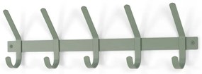Zielonoszary metalowy wieszak ścienny Dexter – Spinder Design