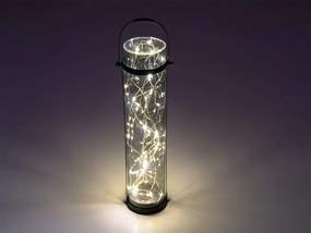 Lampa solarna LANTERN GREY 46 cm szara