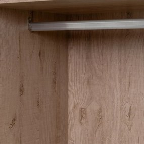 Otwarta szafa modułowa w dekorze dębu w naturalnym kolorze 80x180x45 cm Modular – Casa Selección