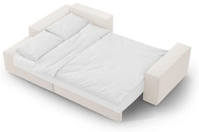 Beżowy rozkładany narożnik (lewostronny) Jodie – Micadoni Home