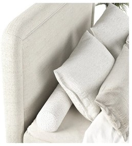 Kremowe łóżko boxspring 180x200 cm Dove – Maison de Rêve