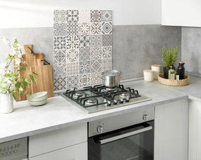 Szklana płyta ochronna na kuchenkę FLOOR TILE, 60 x 70 cm, WENKO