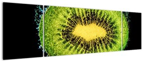 Obraz - szczegół kiwi w wodzie (170x50 cm)