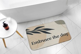 Antypoślizgowy dywanik łazienkowy Antypoślizgowy dywanik łazienkowy Roślina Liść