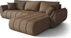 Narożnik BEDANTE TOKYO PREMIUM Prawy Monolith 09 z funkcją spania to eleganckie i funkcjonalne rozwiązanie do Twojego salonu.