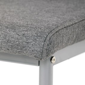 Zestaw krzeseł do jadalni DCL-379 GREY2, 4 szt.