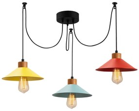 Lampa wisząca z metalowym kloszem ø 114 cm Manavgat – Opviq lights