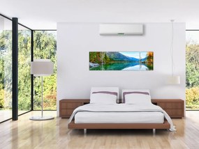 Obraz - Jezioro Hintersee (170x50 cm)