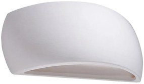 Biały ceramiczny kinkiet ścienny - EX716 N1-W43