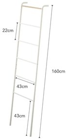 Biały wieszak/drabina YAMAZAKI Tower Ladder