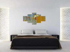 Obraz - Vincent van Gogh, The Bedroom, reprodukcje (125x70 cm)