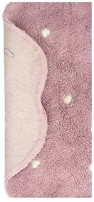 Różowy bawełniany dywan dziecięcy tkany ręcznie odpowiedni do prania ø140 cm Little Biscuit Pink – Lorena Canals