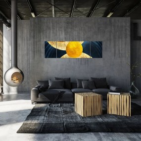 Obraz - Koła (170x50 cm)