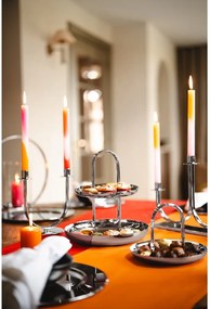 Metalowy świecznik Elana – Zilverstad