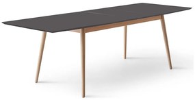 Rozkładany stół z dodatkowym czarnym blatem 90x165 cm Meza – Hammel Furniture