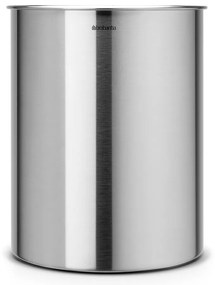 Stalowy kosz na śmieci w kolorze matowego srebra 15 l – Brabantia