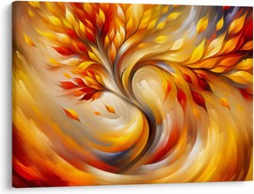 Obraz - Jesienne drzewo (70x50 cm)