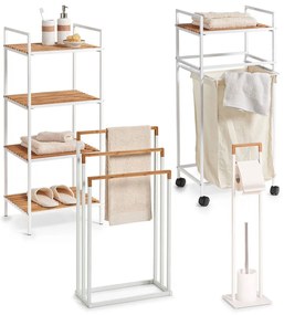 Stojak łazienkowy na szczotkę WC, komplet 2 w 1, ZELLER