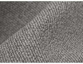 Szara rozkładana sofa z materiału bouclé 255 cm Milu – Makamii