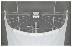 Okrągły uchwyt na zasłonę prysznicową Wenko Shower Umbrella