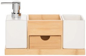 Zestaw akcesoriów łazienkowych CUBE
