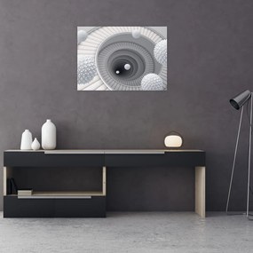 Obraz abstrakcji 3D (70x50 cm)