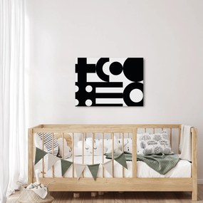 Obraz - Abstrakcja geometryczna N⁰3 (70x50 cm)